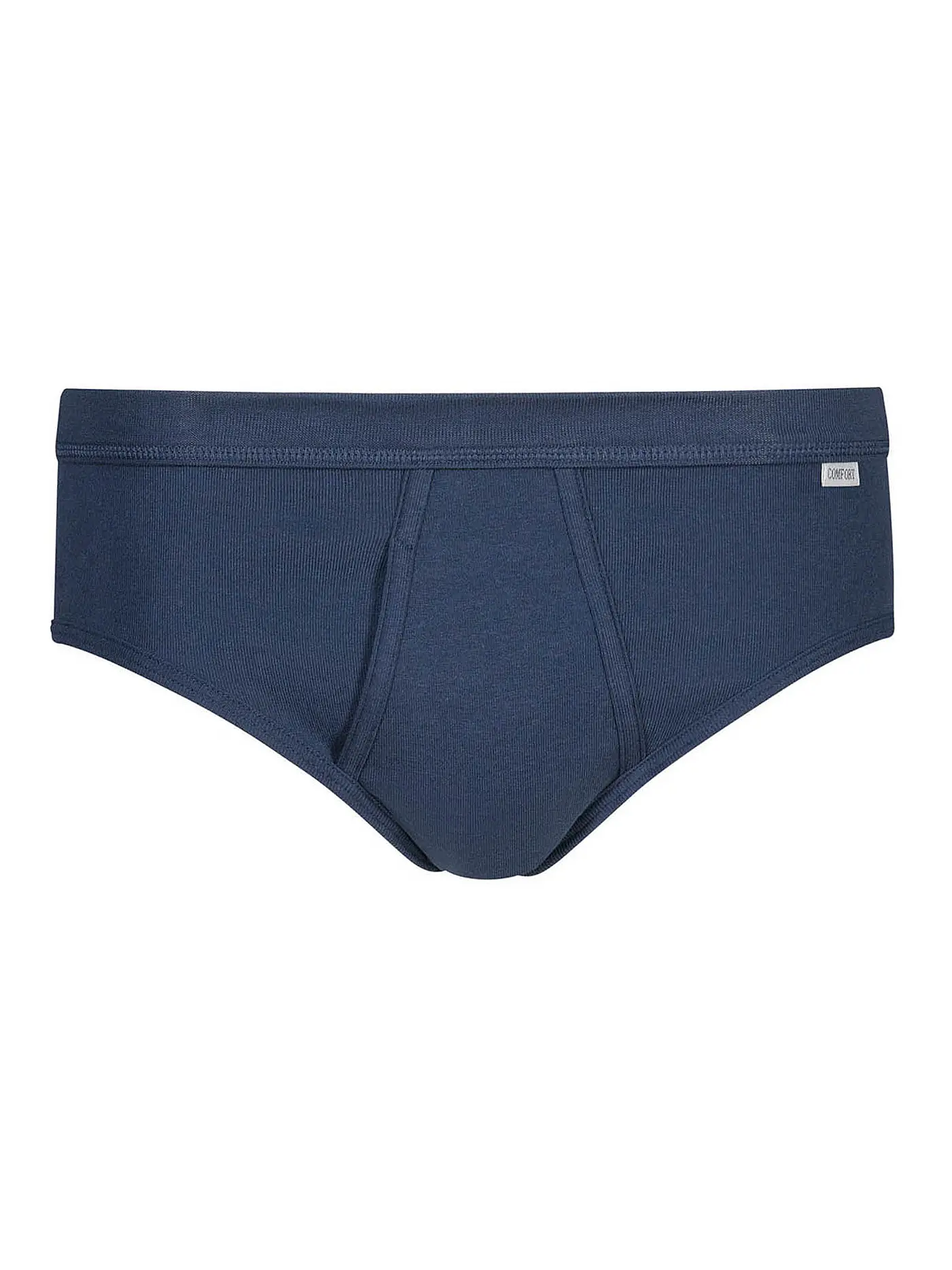 HUBER | Slip "Comfort" (Weiß) | blau
